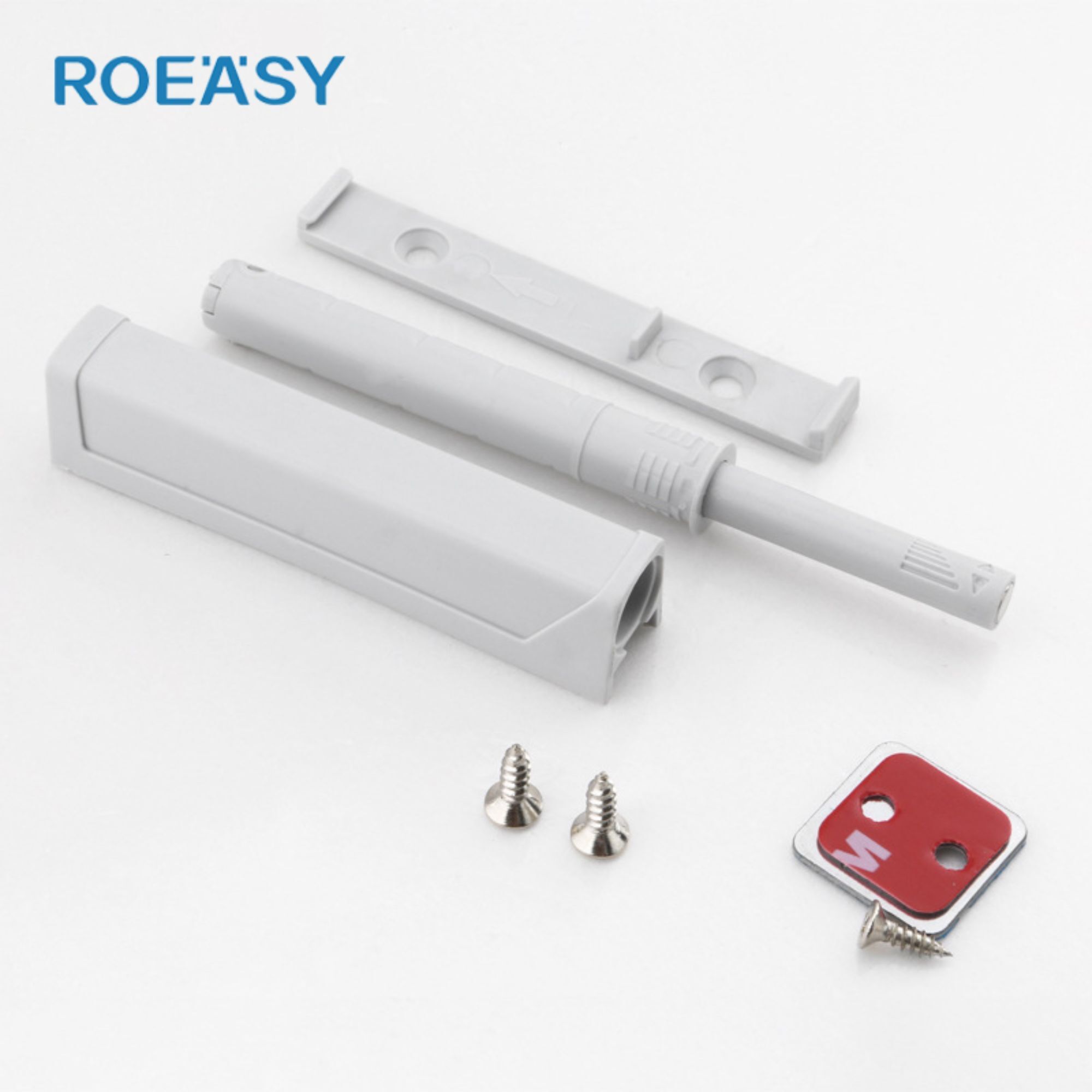 Roeasy RT021A Magnetic Catcher Push to Open Cabinet Door Latches
