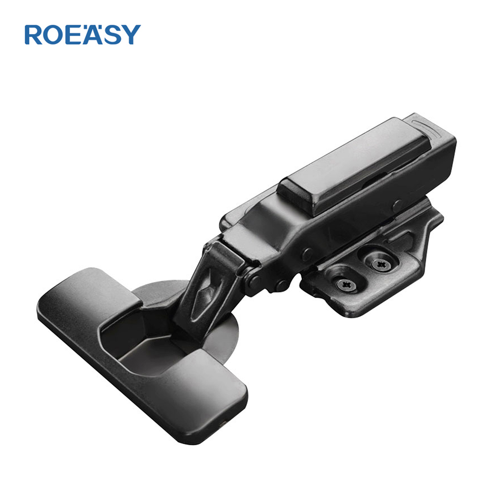 Roeasy CH-293A-3D-BN 35mm 90 degree 3D hinge clip-on soft close cabinet hinge