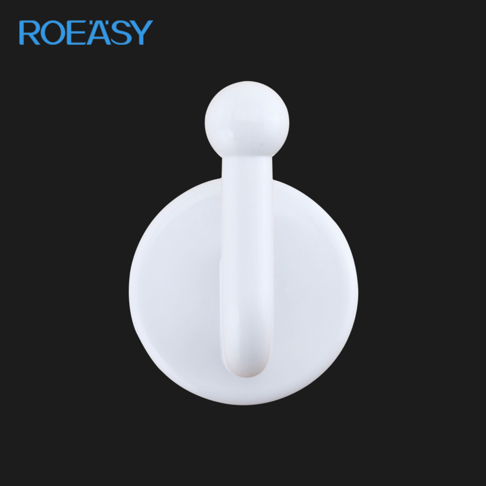 ROEASY FCS003 Factory wholesale 201 stainless steel adhesive wall hook for bathroom and kitchen