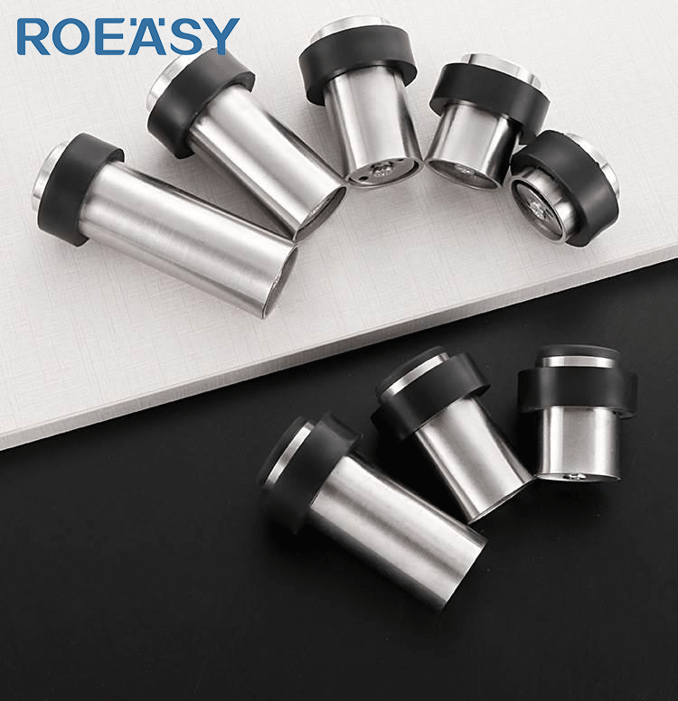 Roeasy RT03 cylindrical door holder stopper rubber stopper rubber stainless steel door stopper