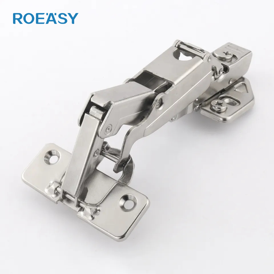 Roeasy CH-165-61-3D 35mm 165 degree clip-on soft close csbinet corner hinge