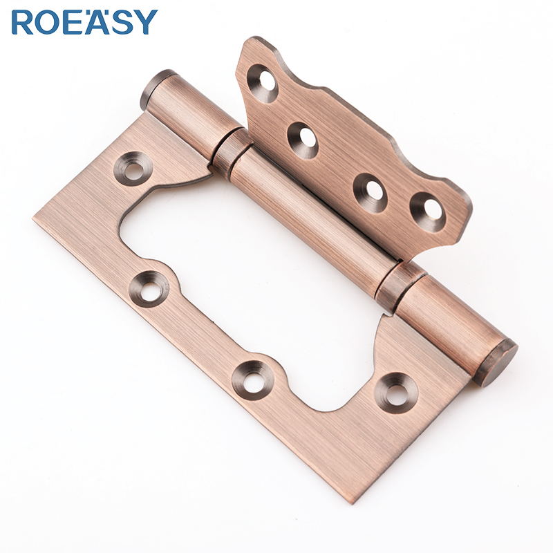 ROEASY 4320SM-304AC flat head stainless steel door hinge for wooden door