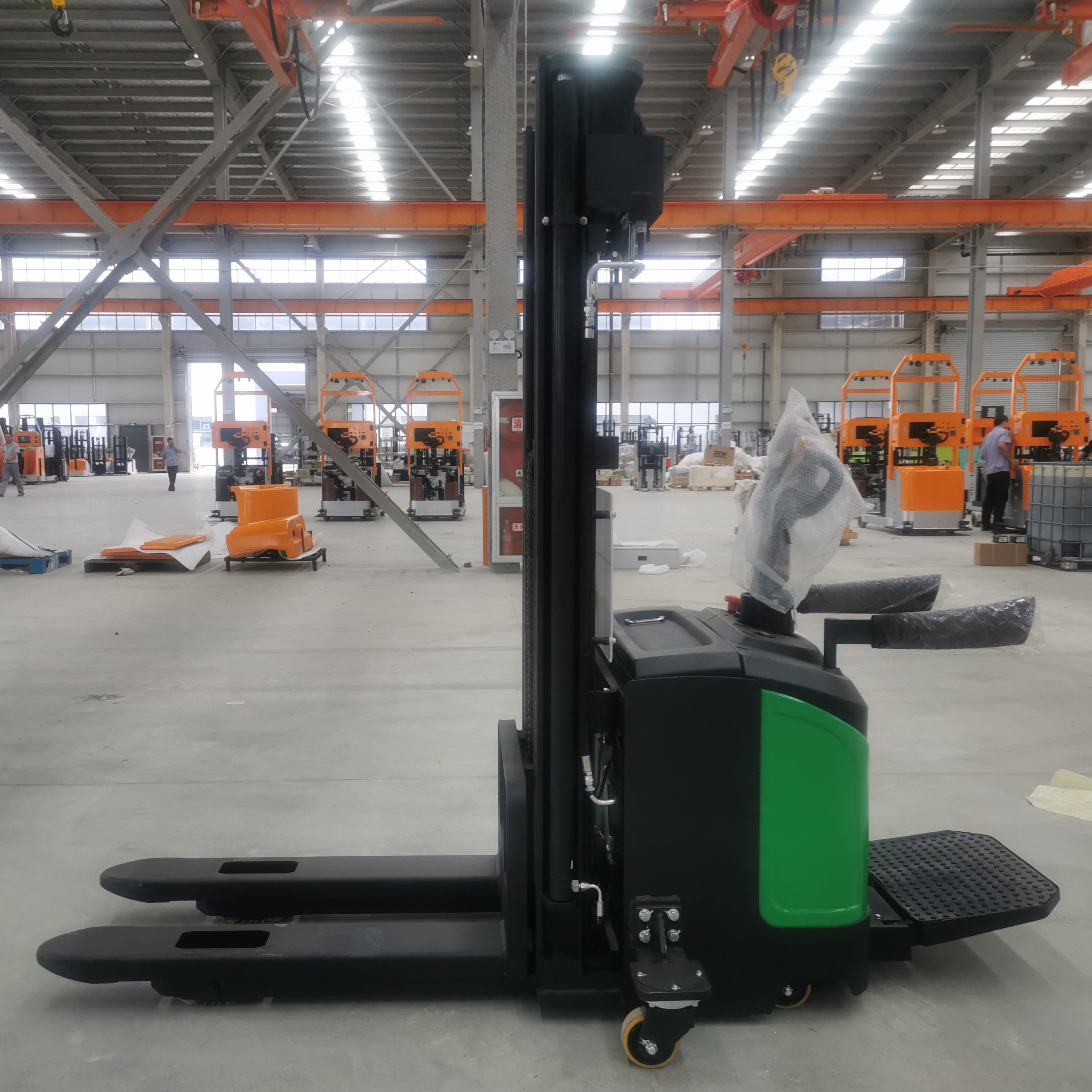 Security of Fully Electric Stacker