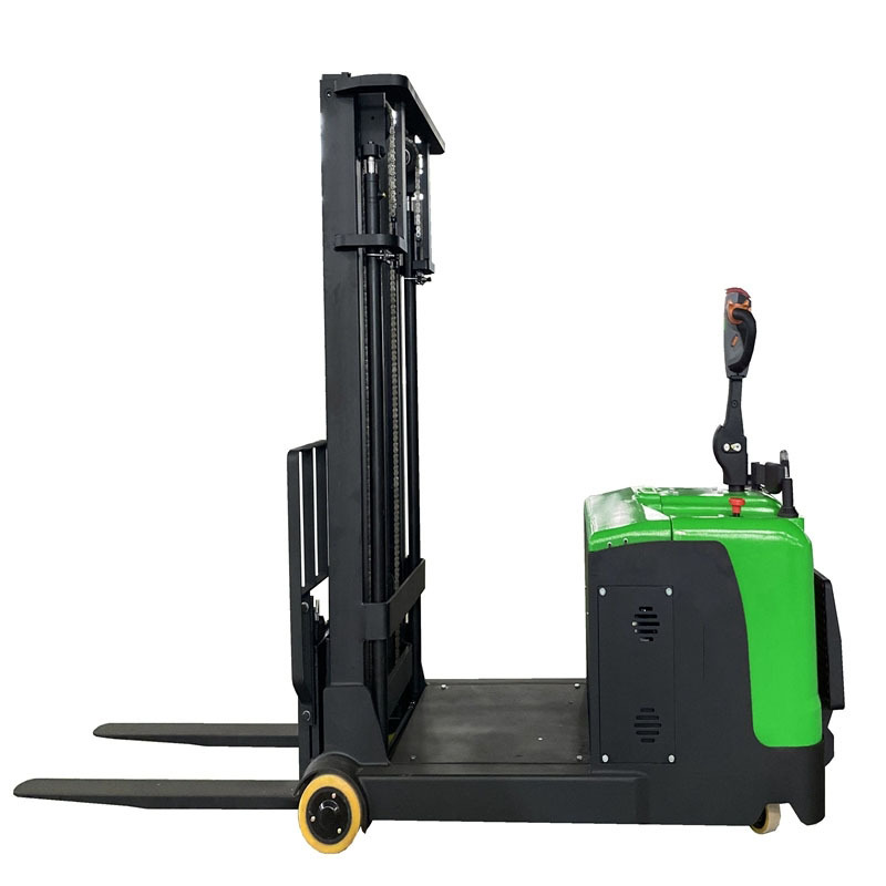 Electric Standing Type Counterbalance Pallet Stacker, China Electric