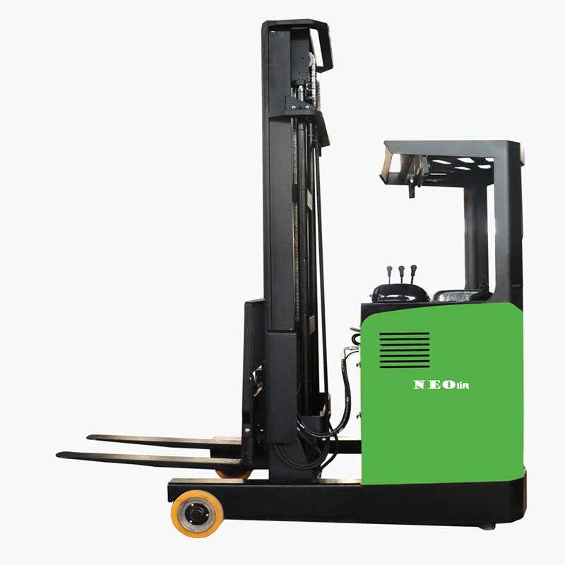 Seated Type Electric Battery Powered Reach Truck