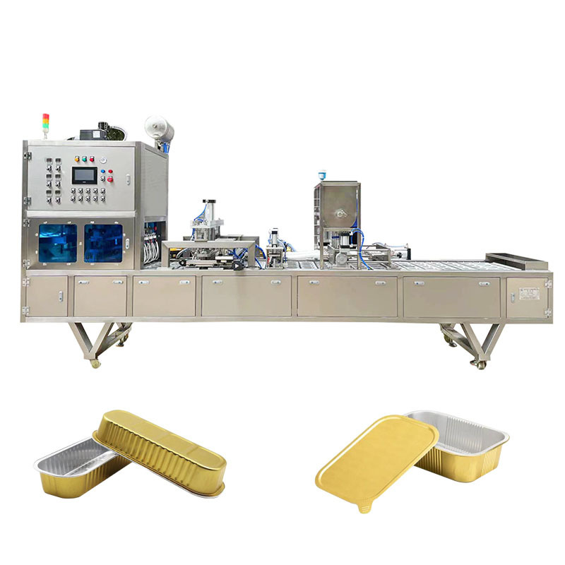 Automatic Linear Aluminum Container Sealing Machine