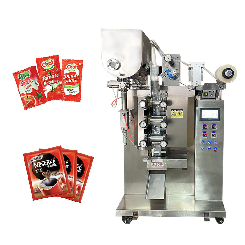 LG-GF100 New Fully Automatic Sealing Machine For Food Particles Packing Machine Sauce Pouch Packing Machine